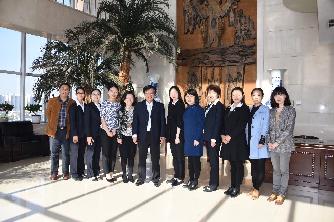 新加坡淡马锡基金会及新加坡义安理工学院代表团访问YH533388银河集团附属医院
